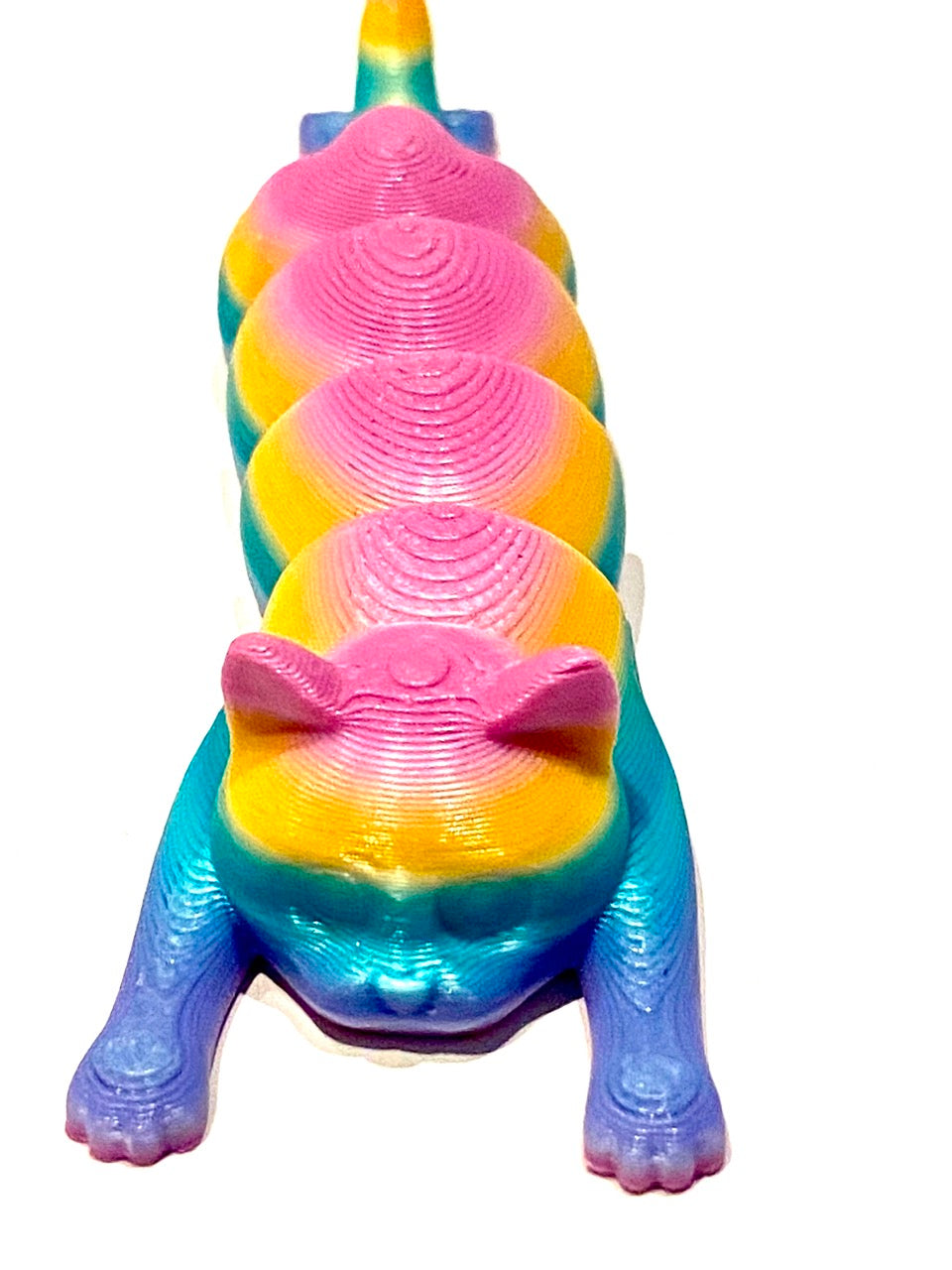 3d Printed Yawning Cat