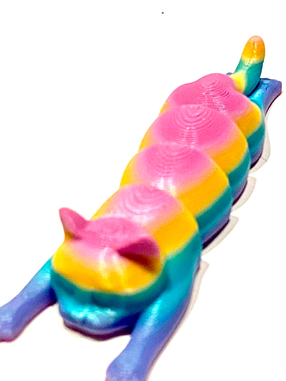 3d Printed Yawning Cat