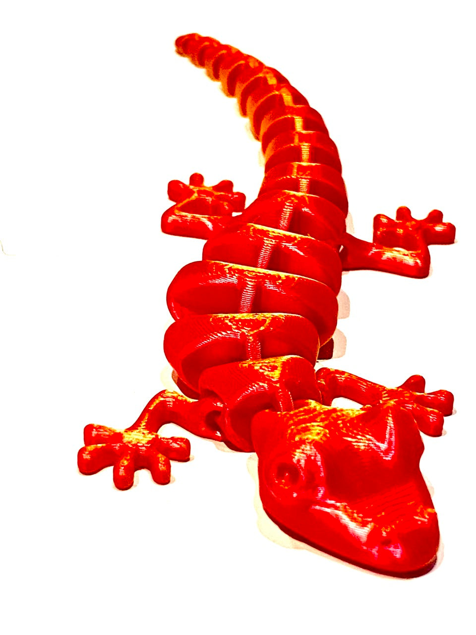 Long 3d printed Gecko