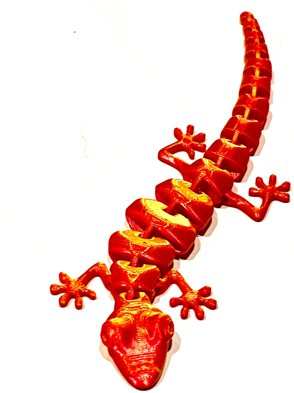 Long 3d printed Gecko