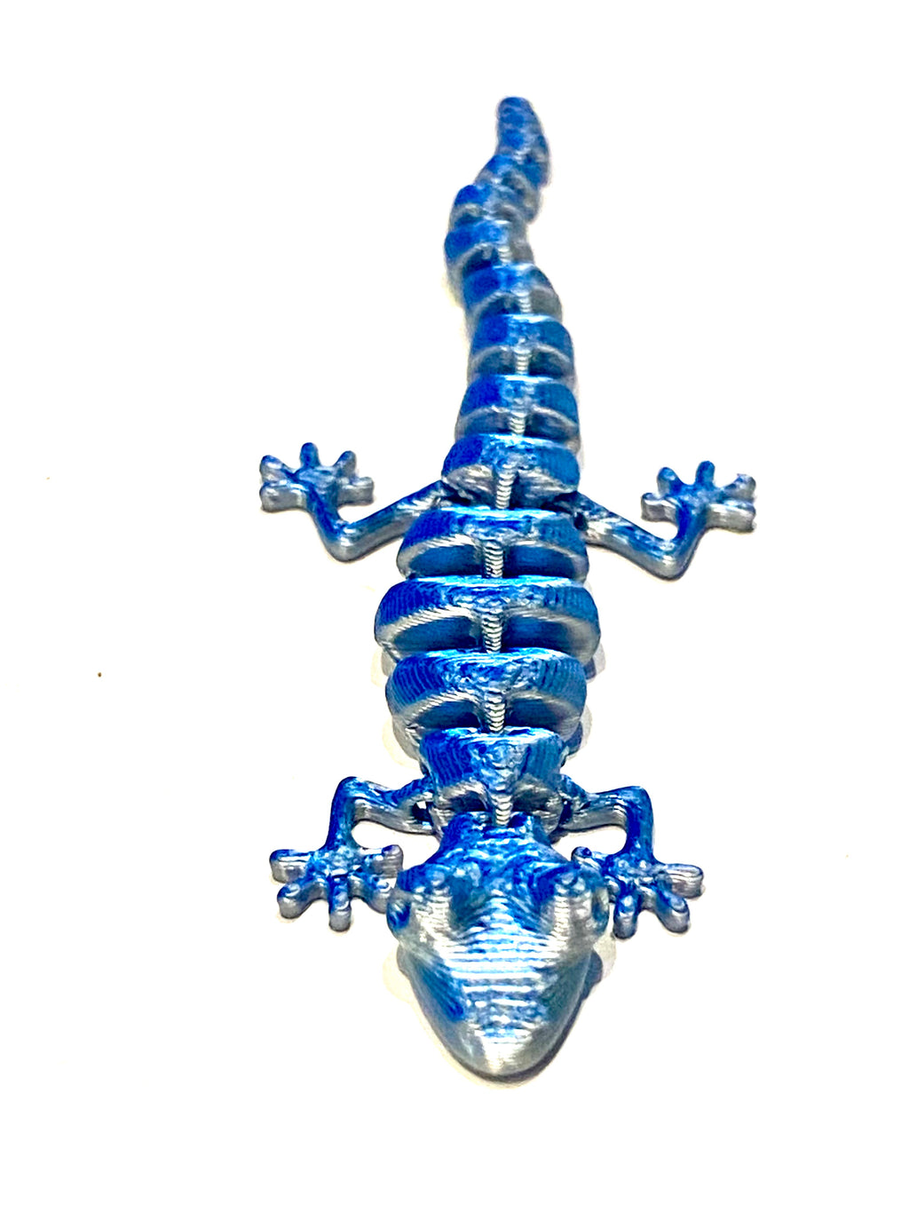 Blue Gecko 3d Printed