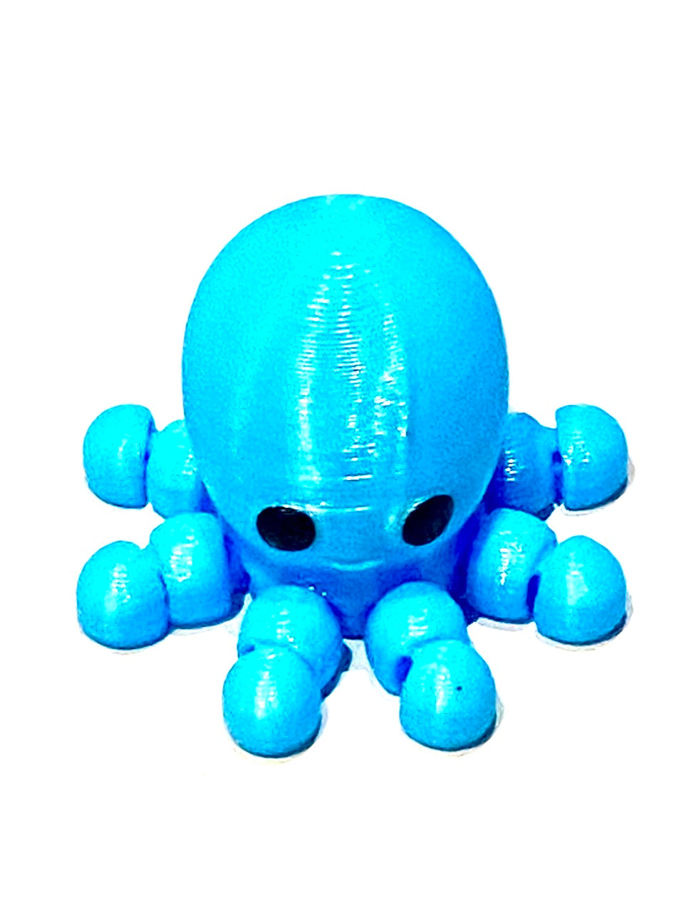 3d Printed Blue Octopus