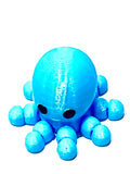 3d Printed Blue Octopus