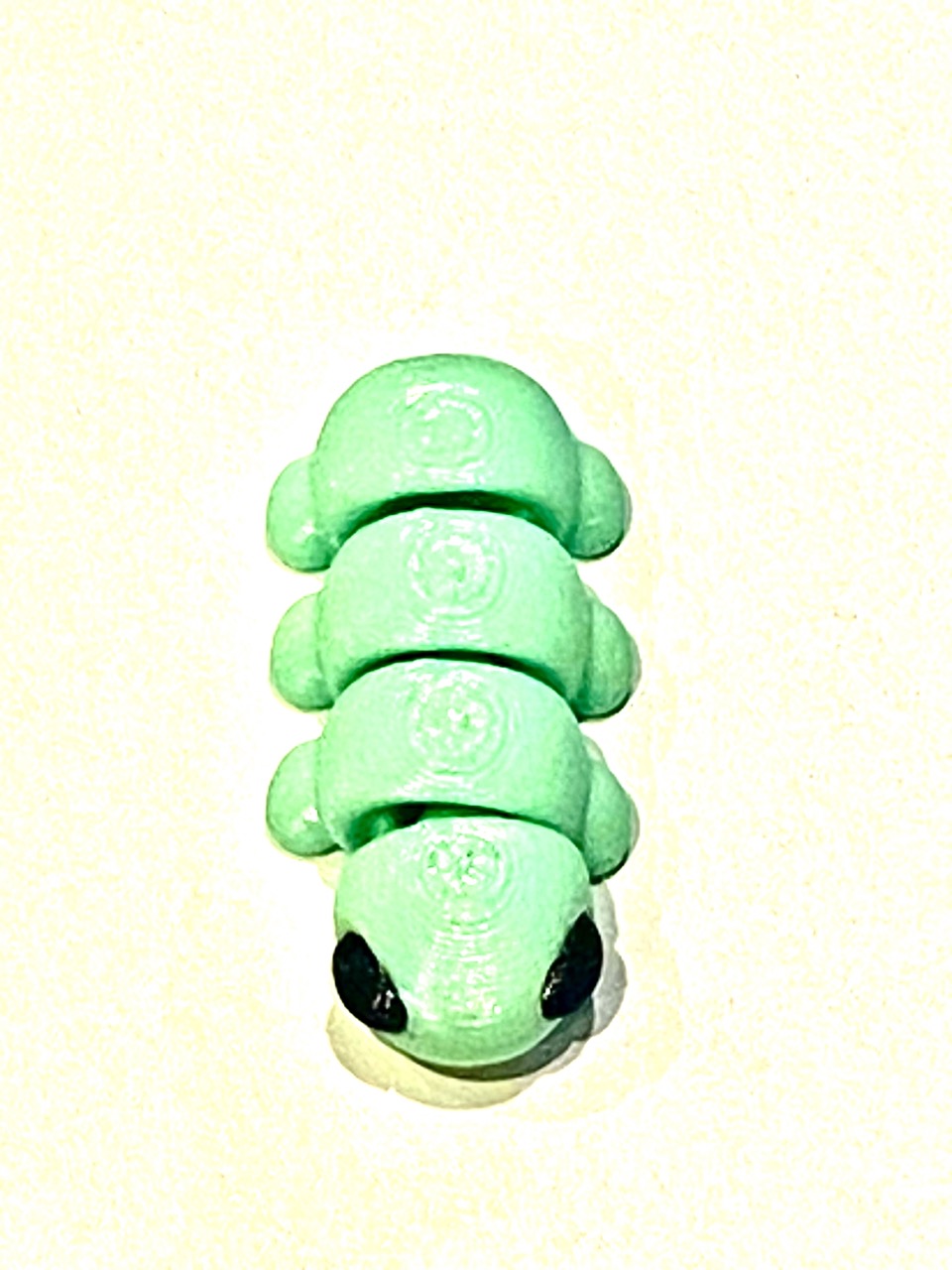 Green 3d Printed Caterpiller