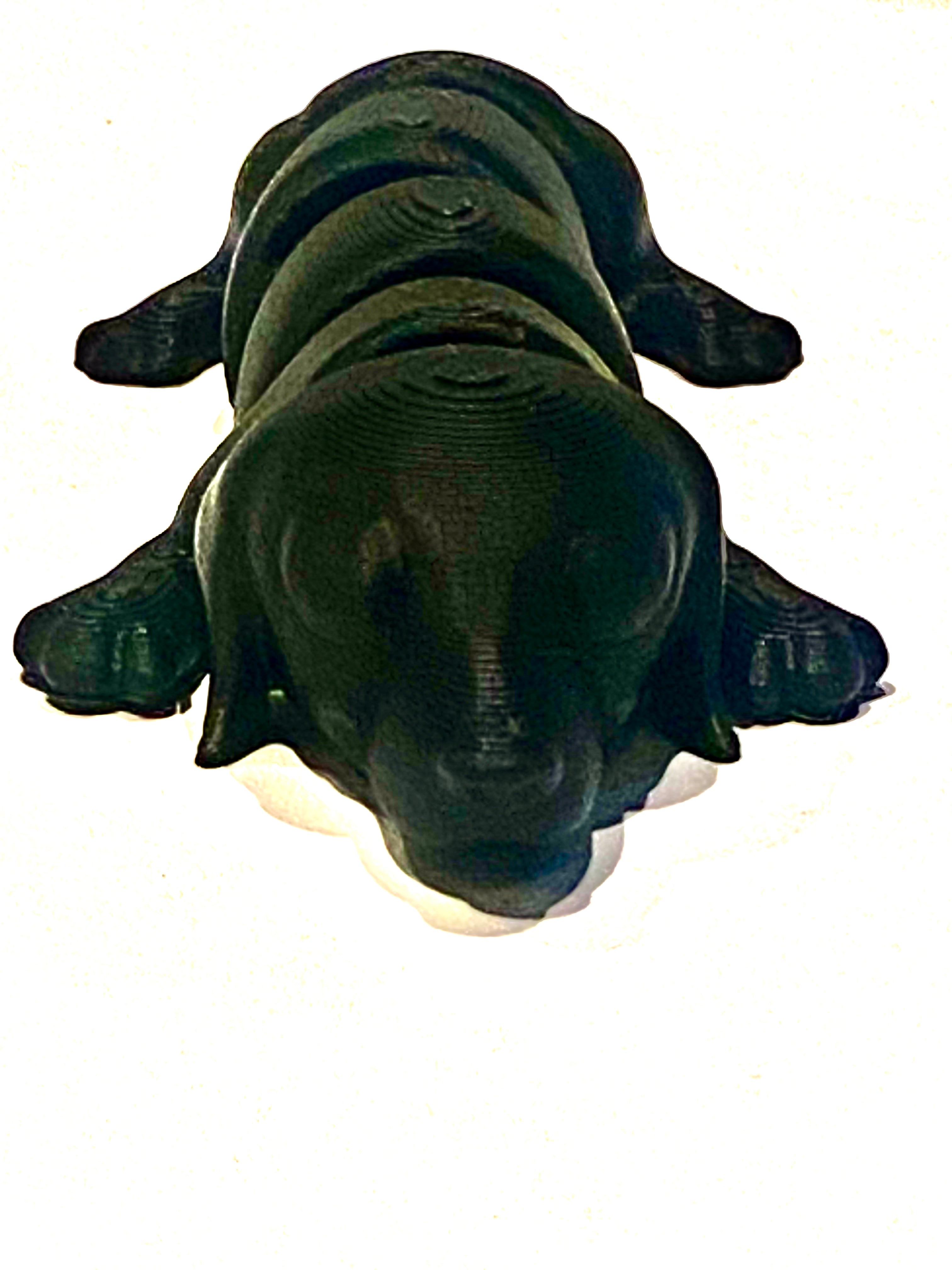 3d Printed Black Sausage Dog