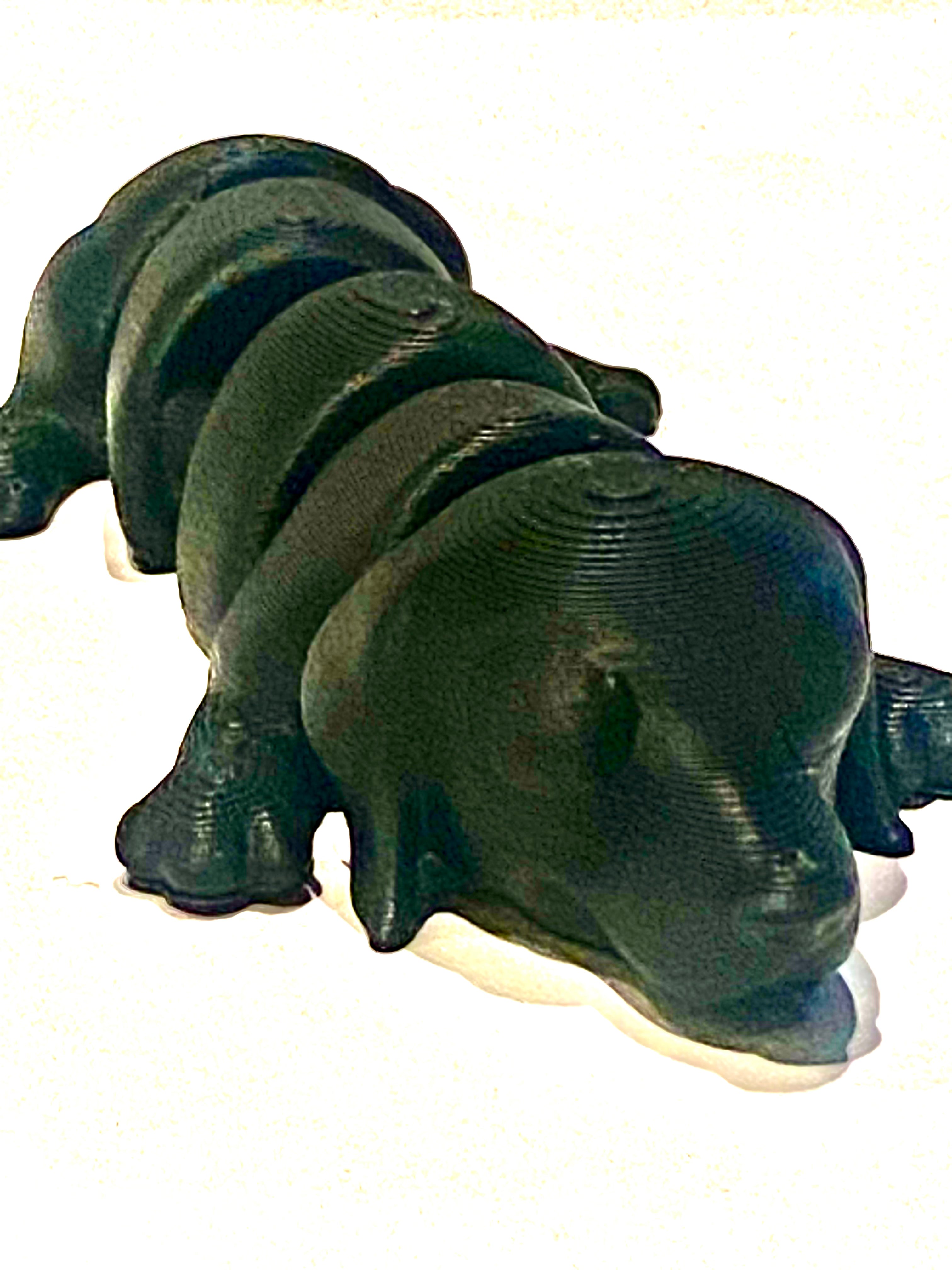 3d Printed Black Sausage Dog