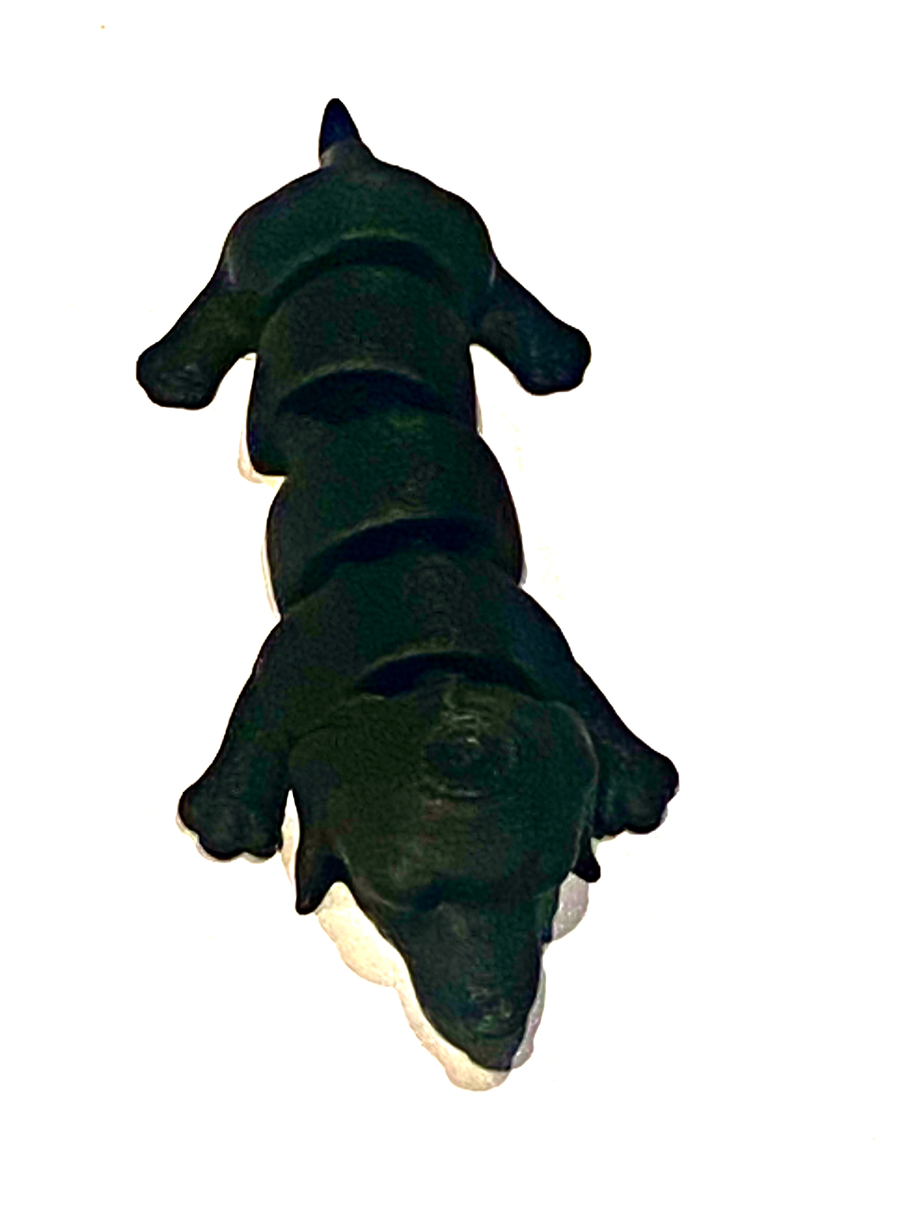 3d Printed Black Sausage Dog