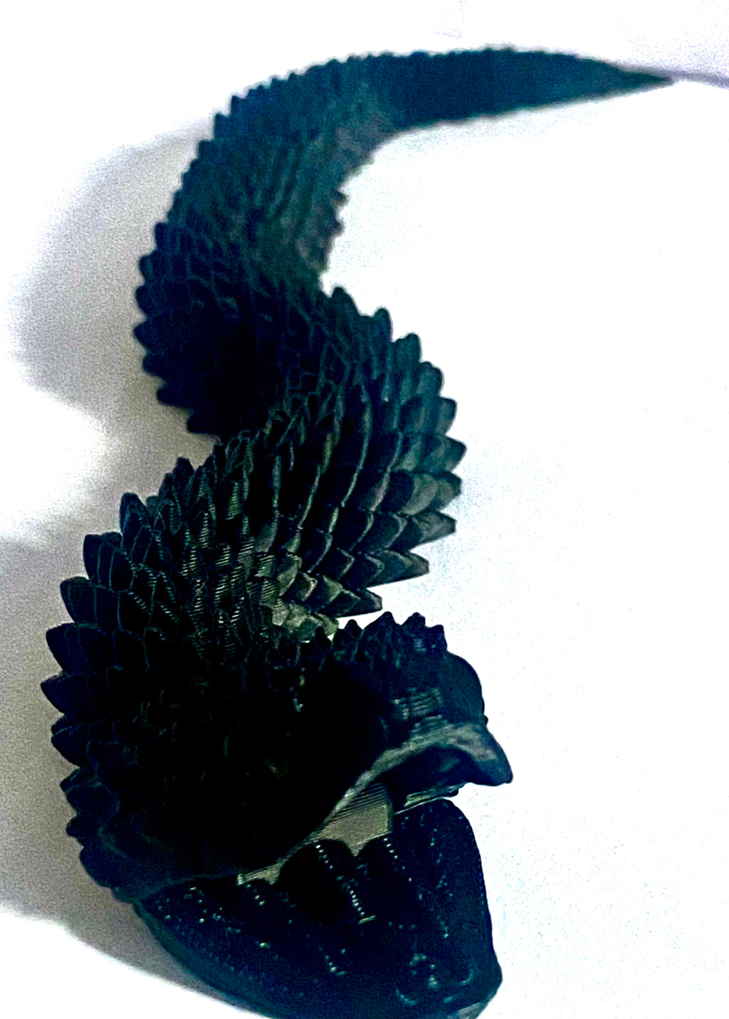 Black Snake 3d Printed