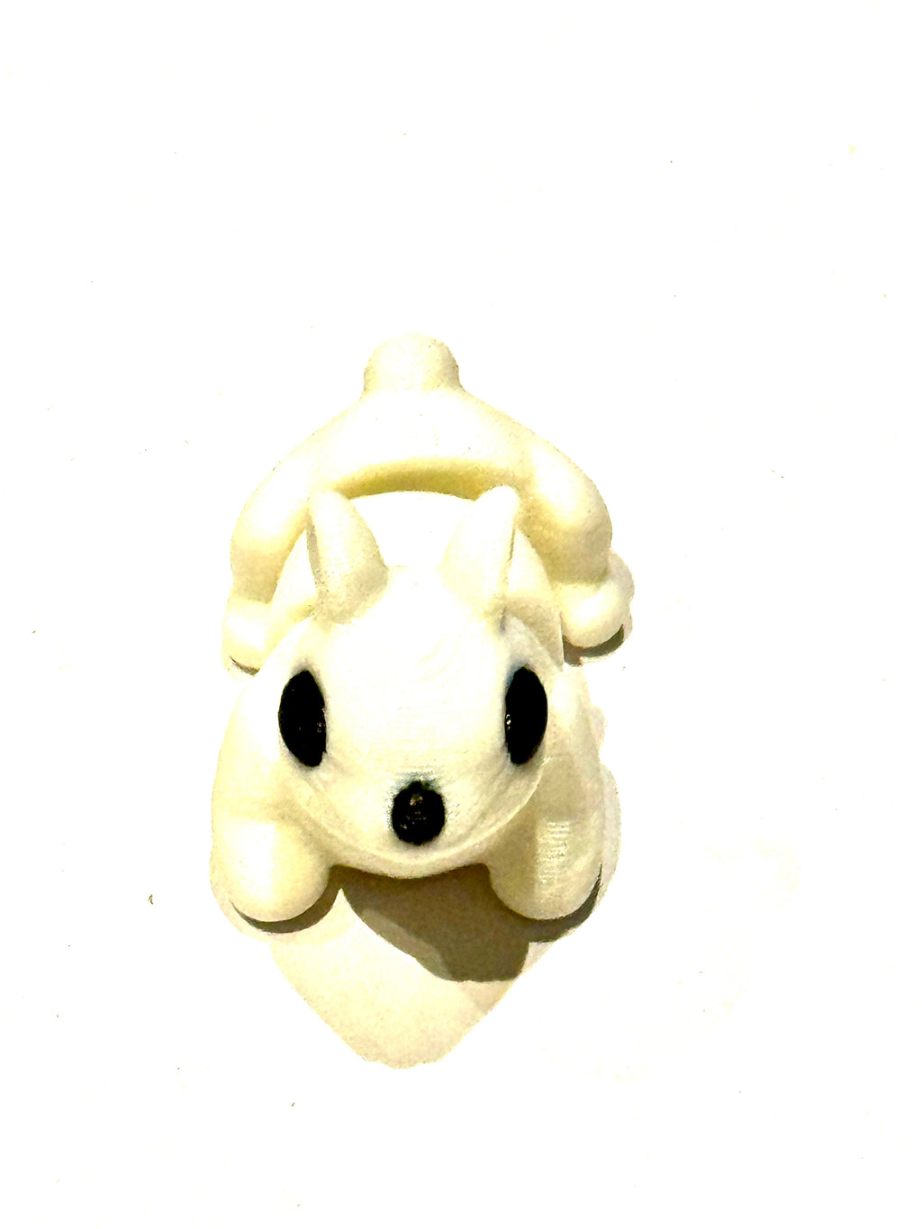 White 3d Printed Bunny