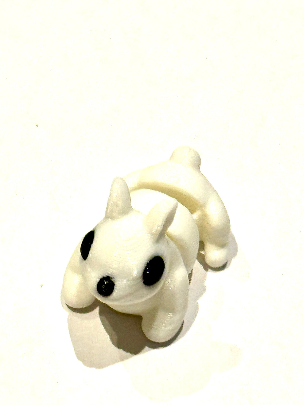White 3d Printed Bunny