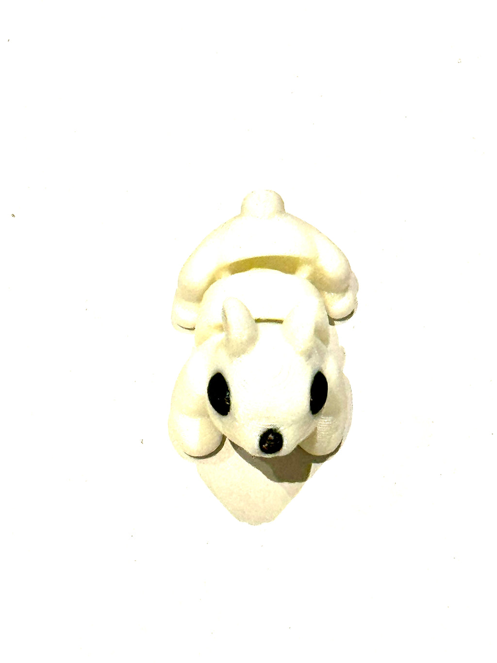 White 3d Printed Bunny