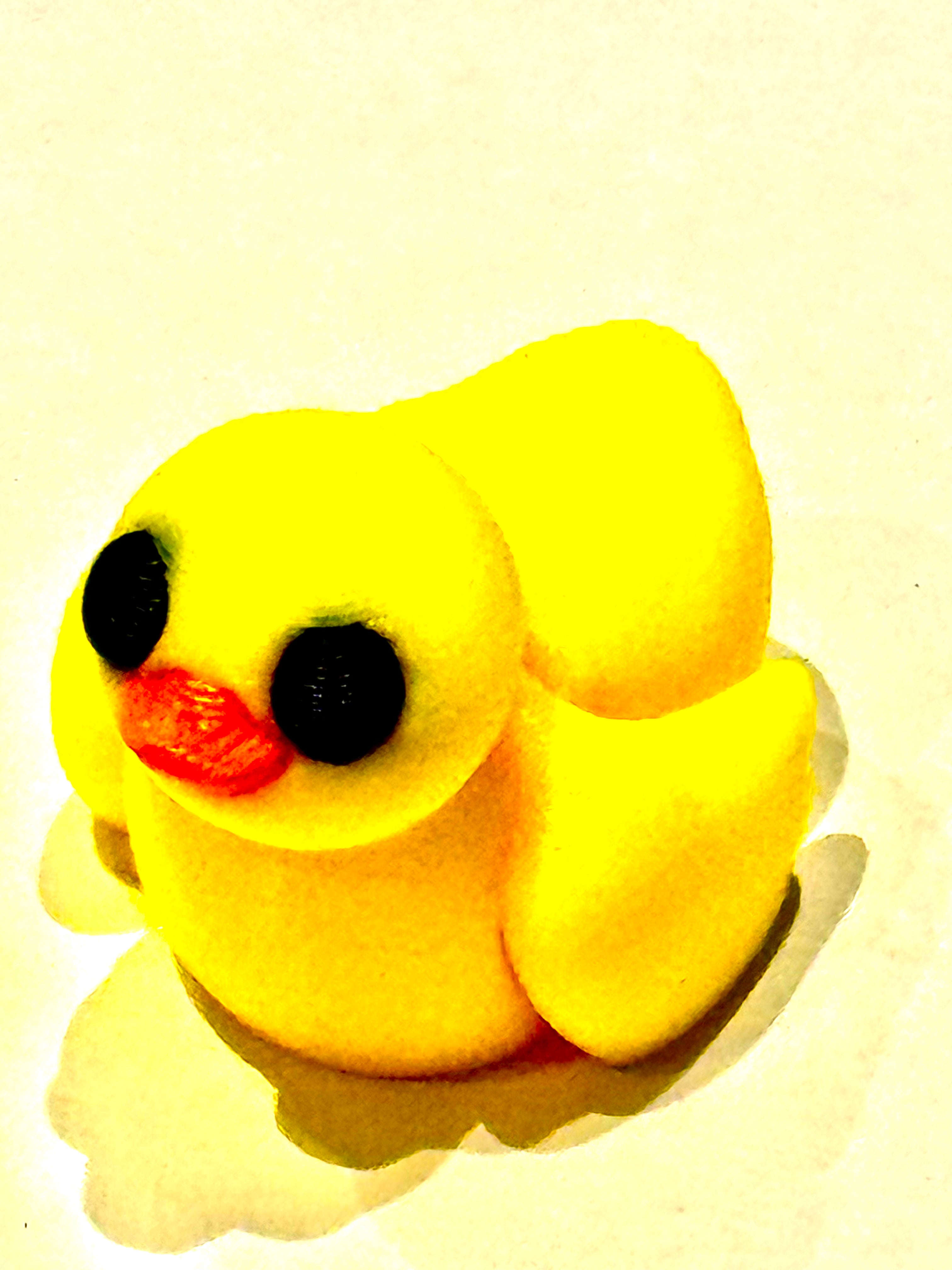3d Printed Yellow Duck
