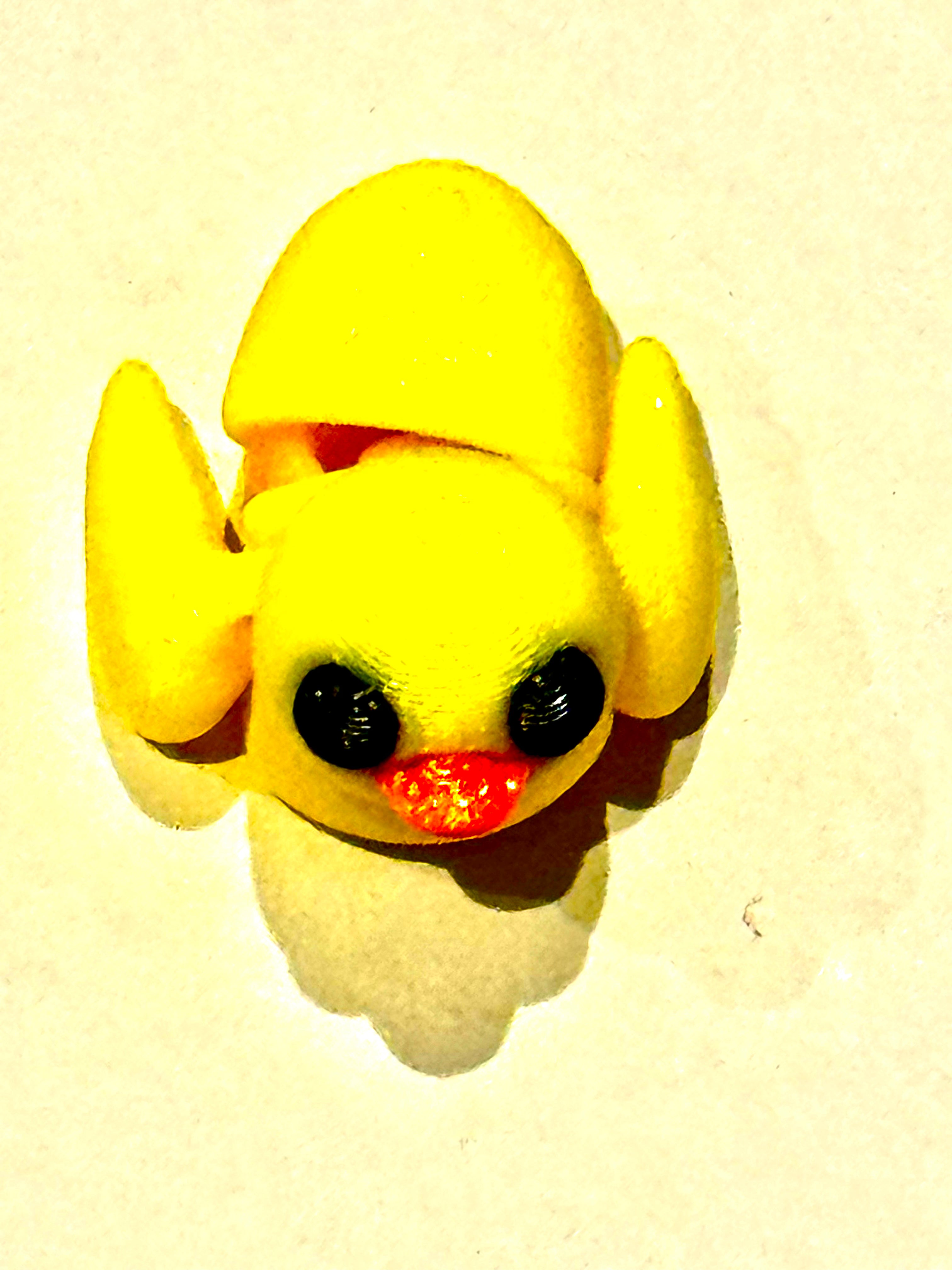 3d Printed Yellow Duck