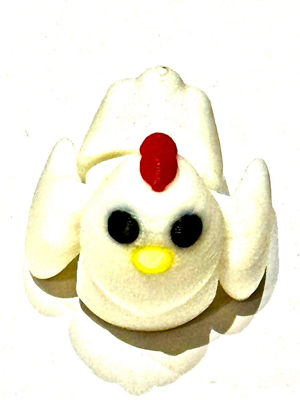 White Chicken 3d Printed