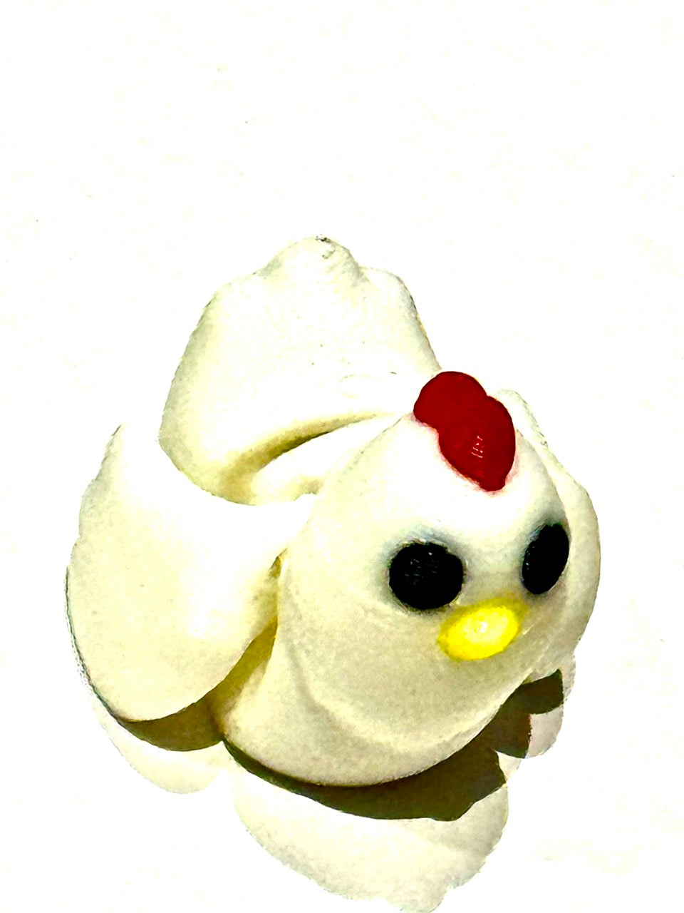 White Chicken 3d Printed
